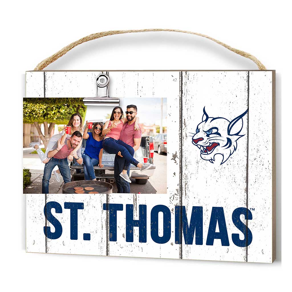Clip It Weathered Logo Photo Frame St. Thomas University Bobcats