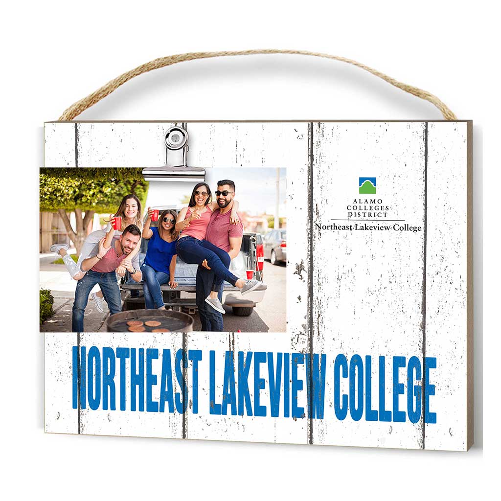 Clip It Weathered Logo Photo Frame Northeast Lakeview College Nighthawks