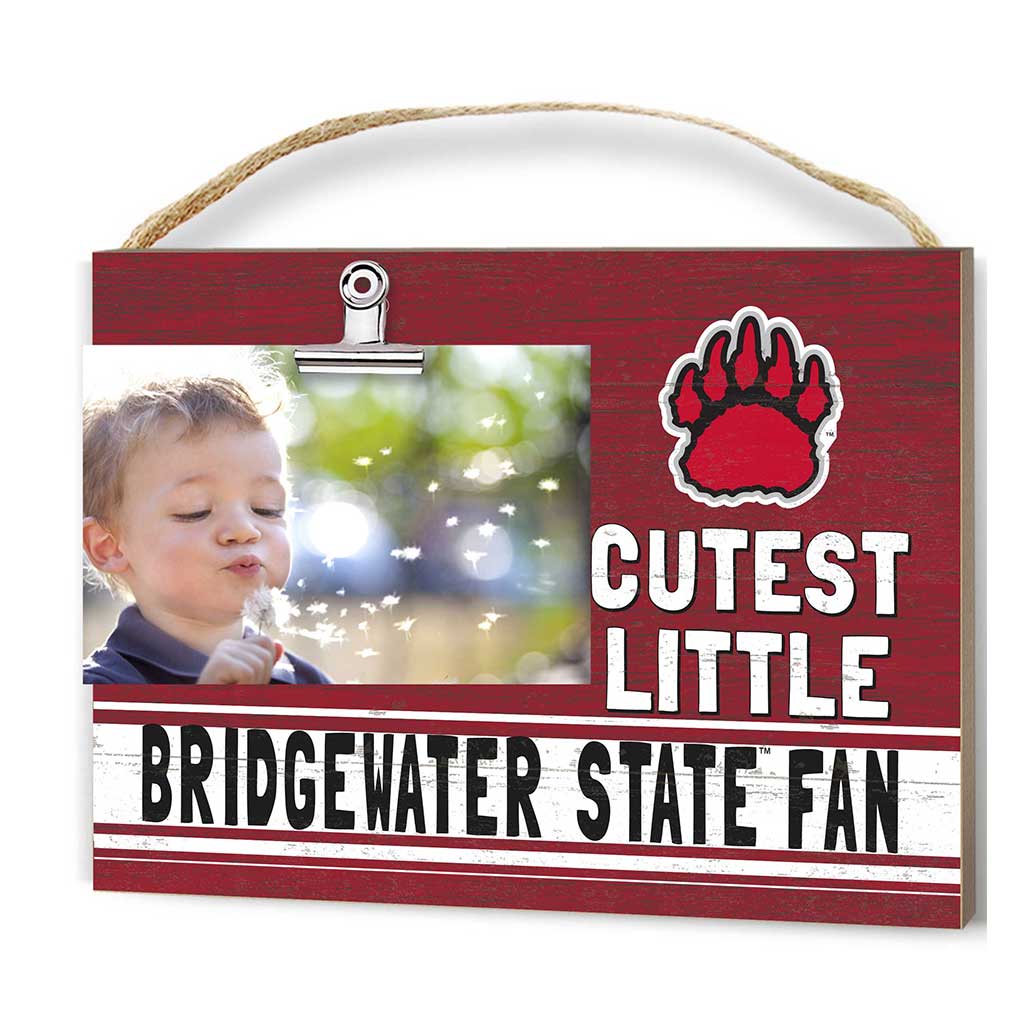 Cutest Little Team Logo Clip Photo Frame Bridgewater State Bears