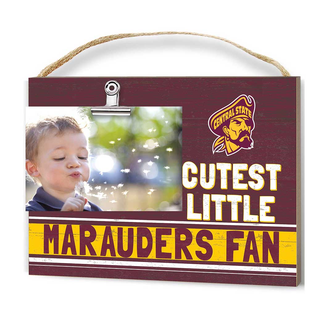 Cutest Little Team Logo Clip Photo Frame Central State Marauders