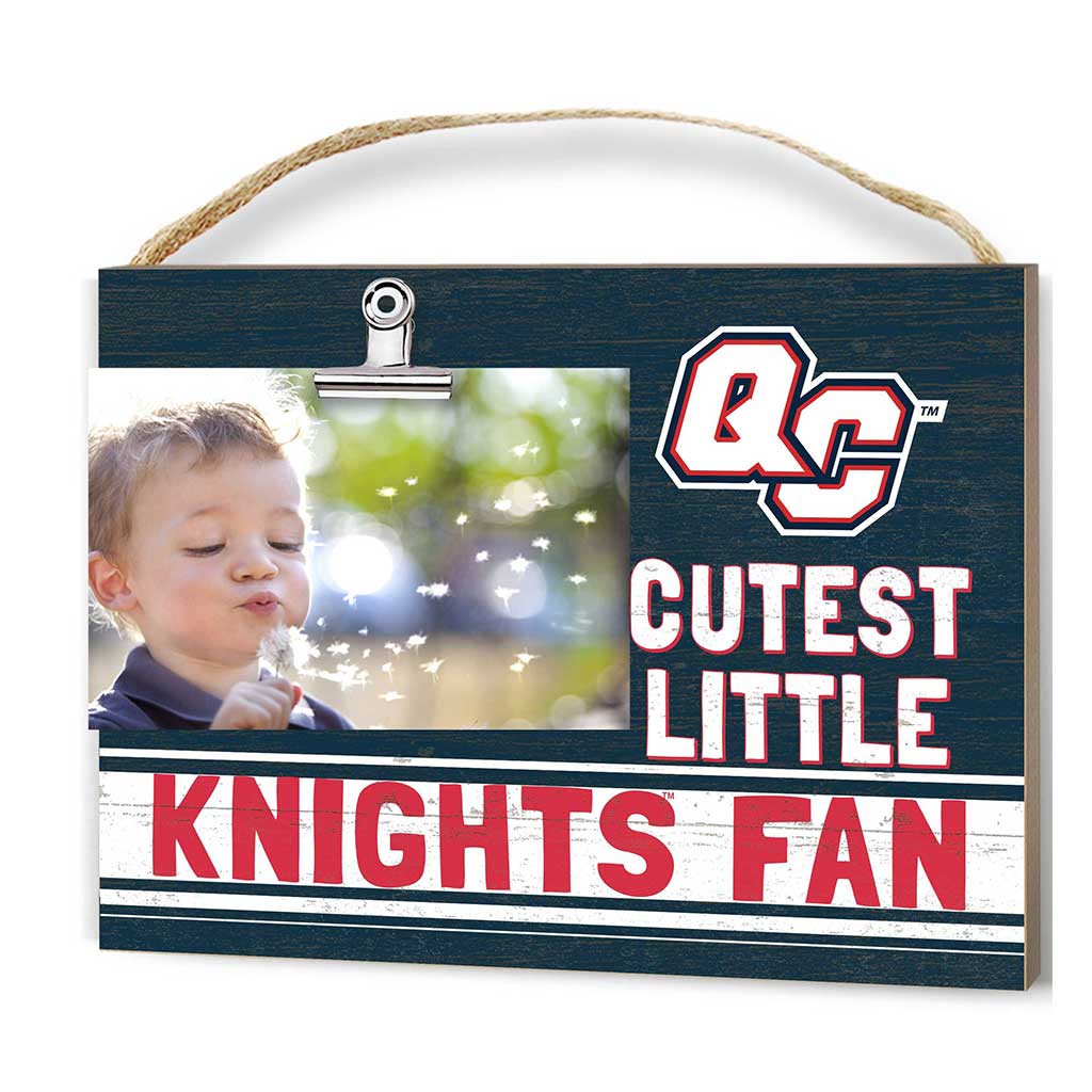 Cutest Little Team Logo Clip Photo Frame Queens College Knights