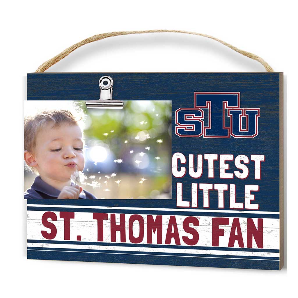 Cutest Little Team Logo Clip Photo Frame St. Thomas University Bobcats