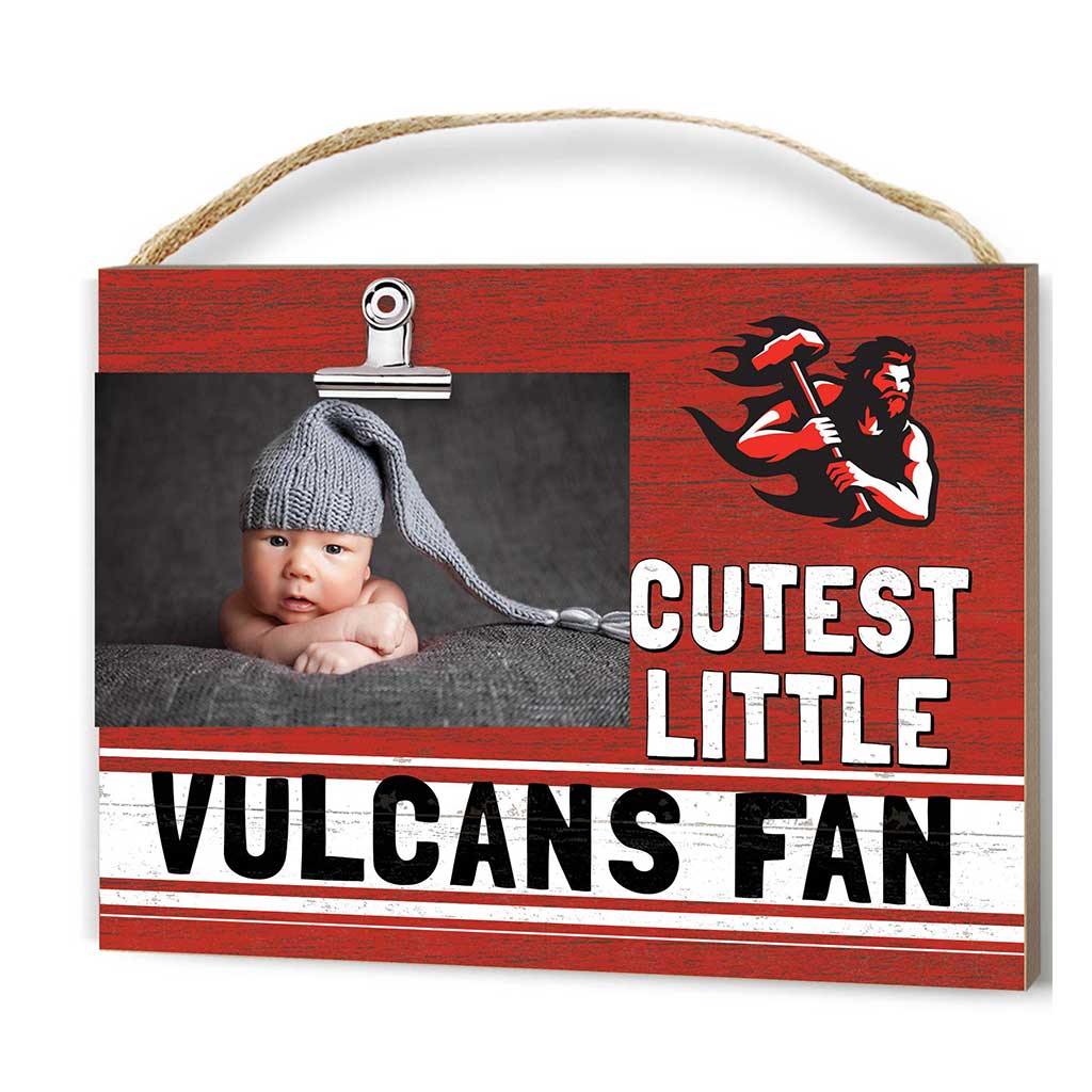 Cutest Little Team Logo Clip Photo Frame PennWest California Vulcans