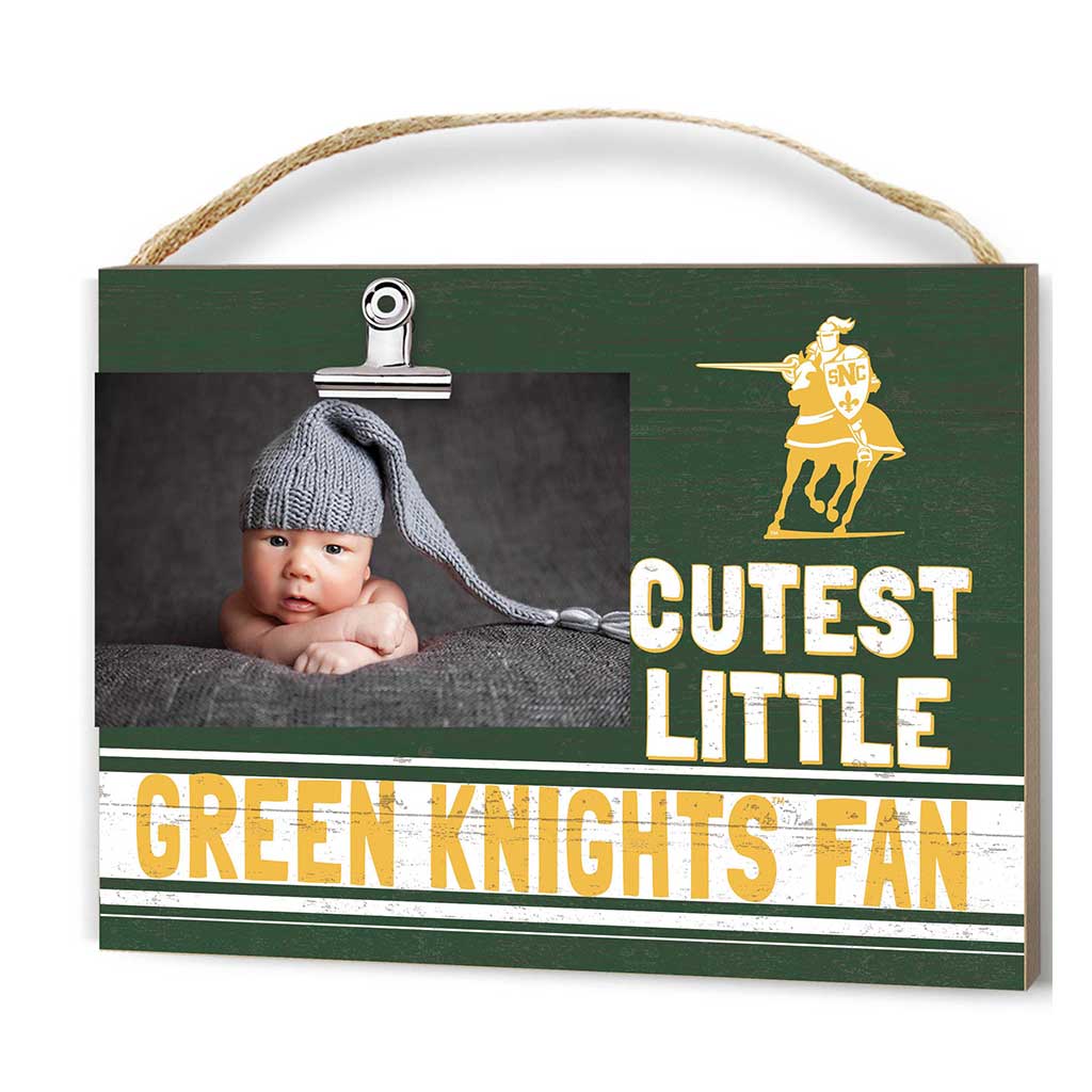 Cutest Little Team Logo Clip Photo Frame St. Norbert College Green Knights