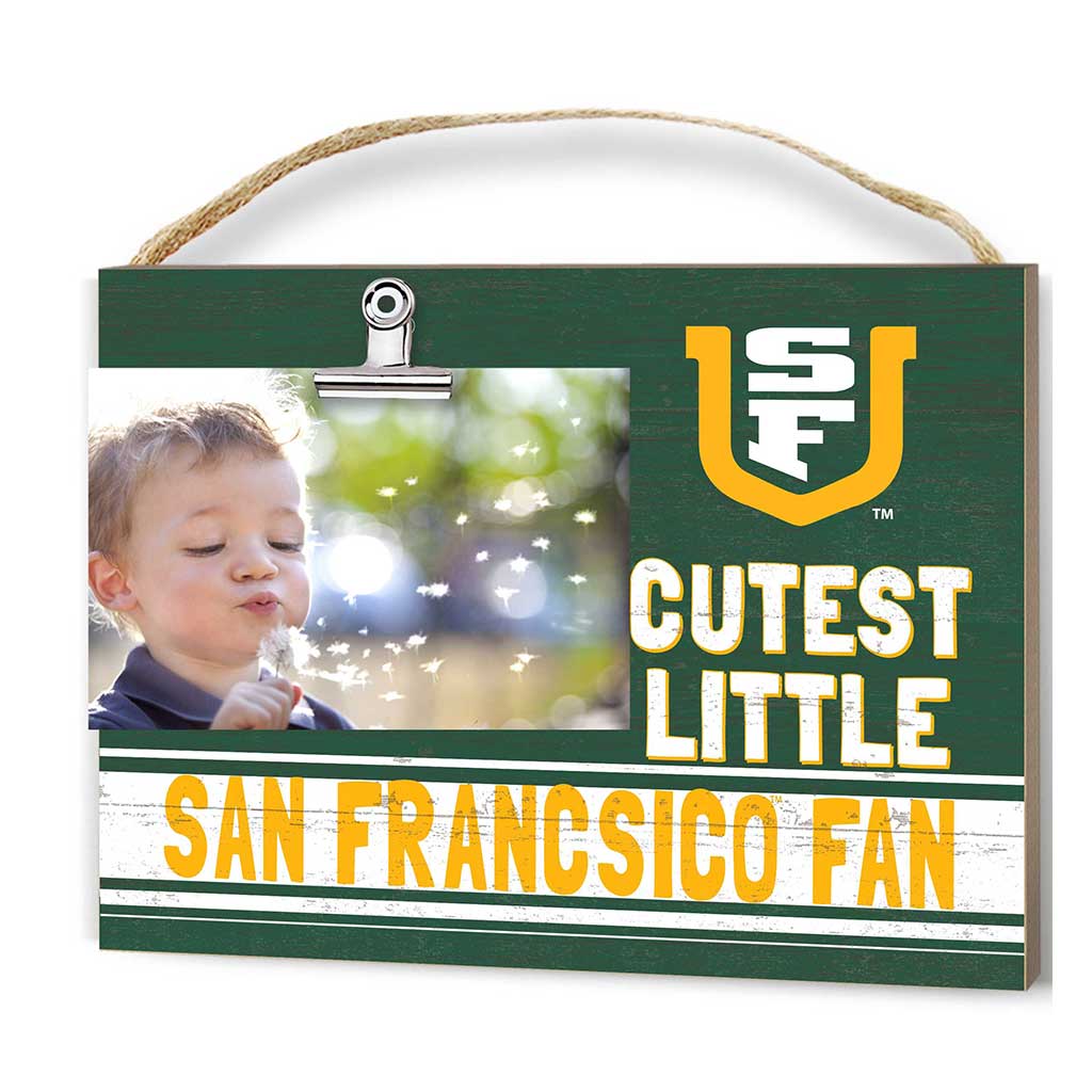 Cutest Little Team Logo Clip Photo Frame San Francisco Dons