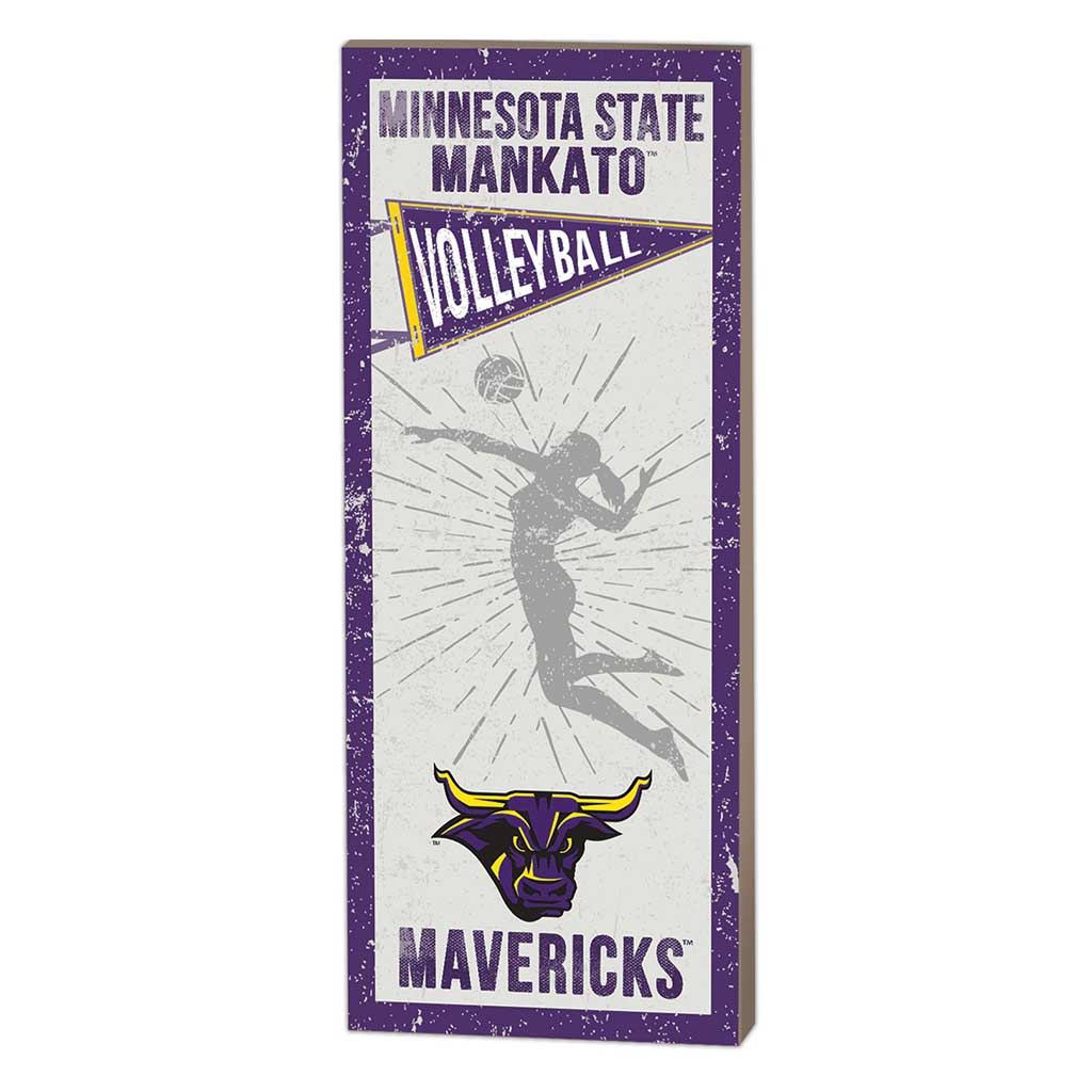 7x18 Vintage Player Minnesota State - Mankato Mavericks - Girl's Volleyball
