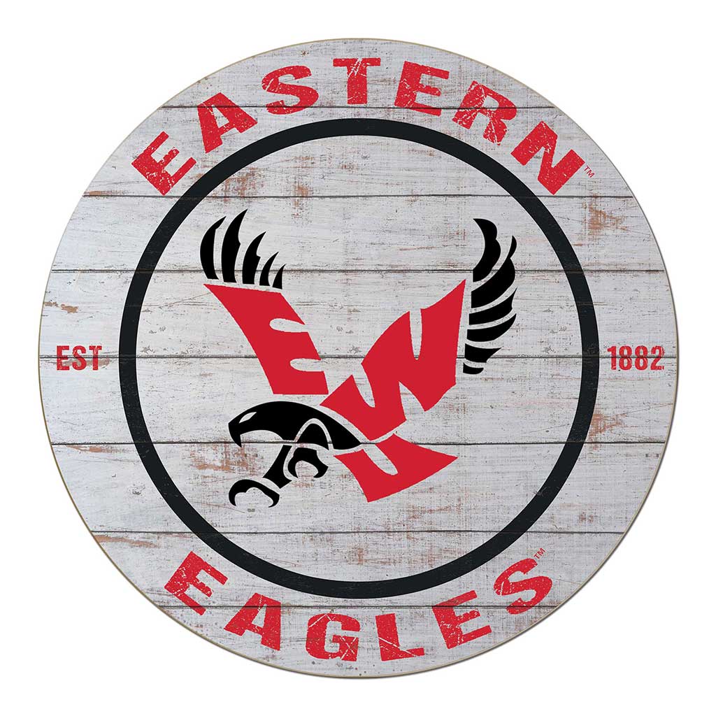 20x20 Weathered Circle Eastern Washington Eagles