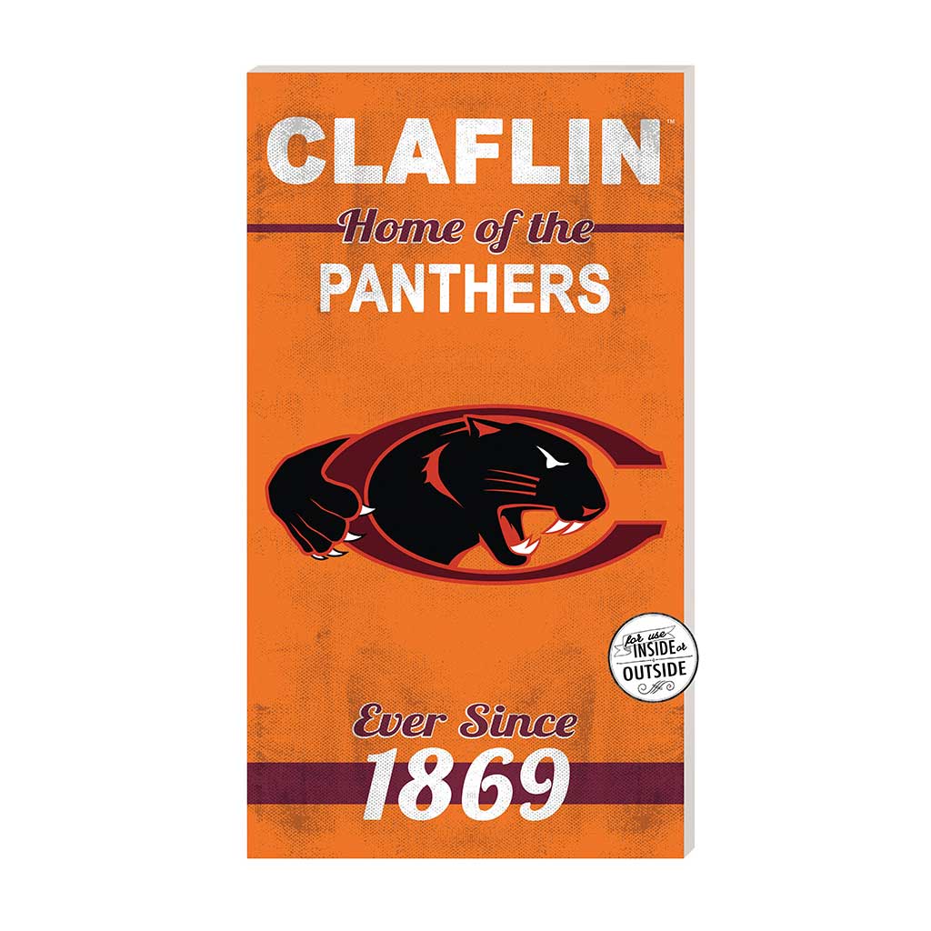 11x20 Indoor Outdoor Sign Home of the Claflin University Panthers