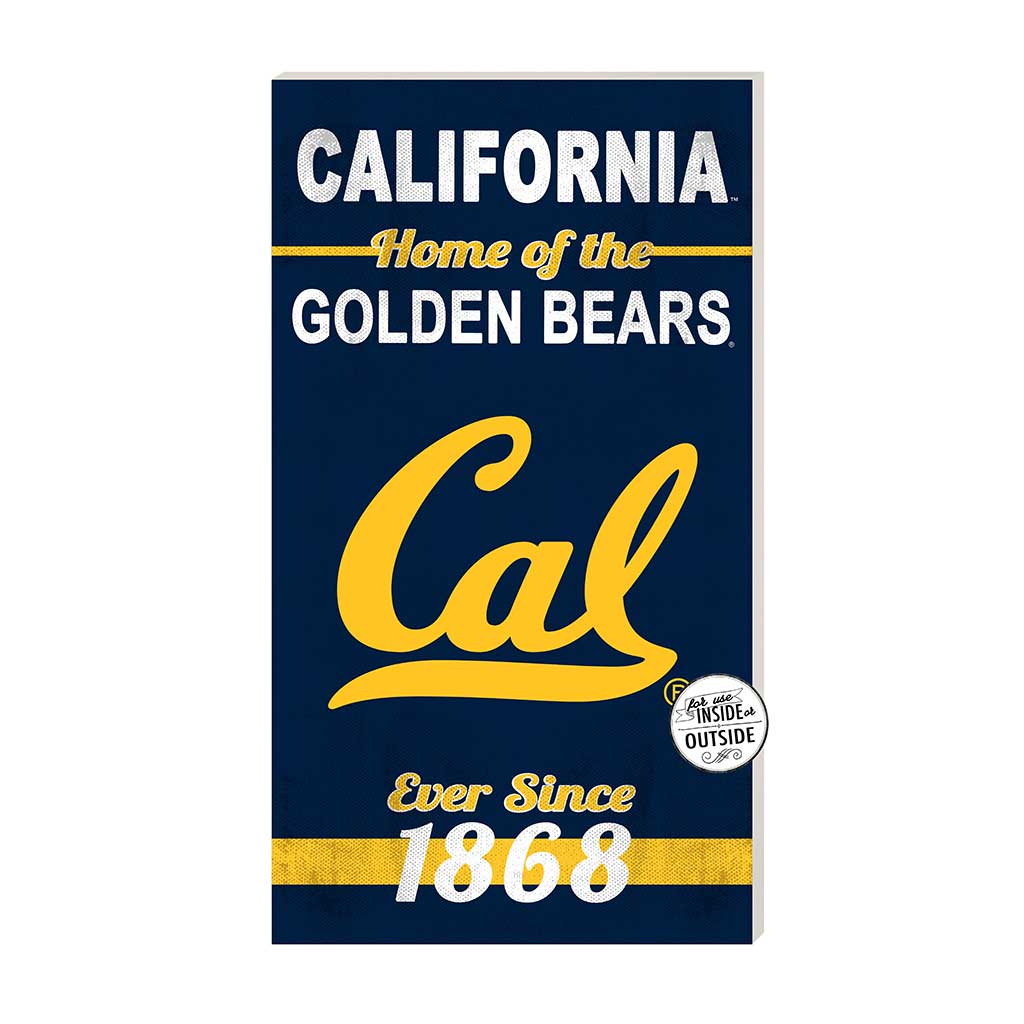 11x20 Indoor Outdoor Sign Home of the California (Berkeley) Golden Bears