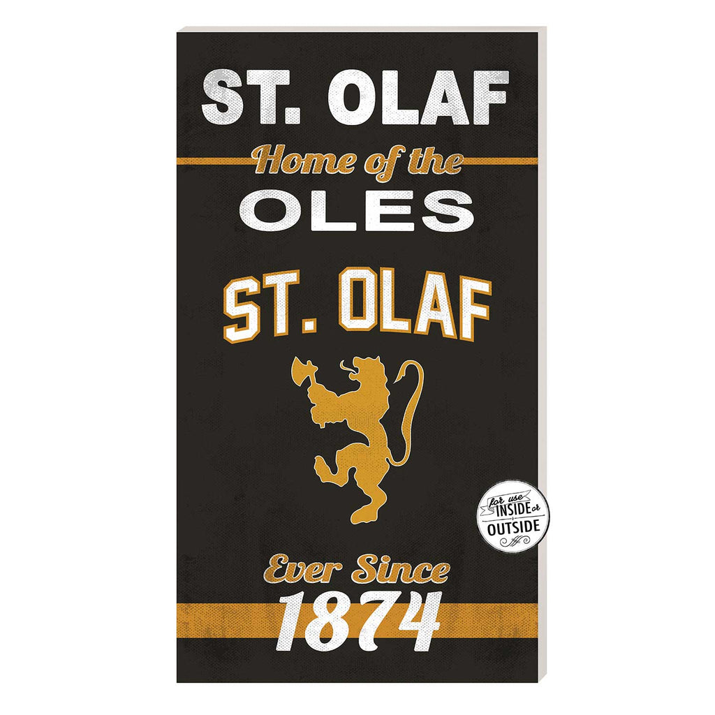 11x20 Indoor Outdoor Sign Home of the Saint Olaf College Oles