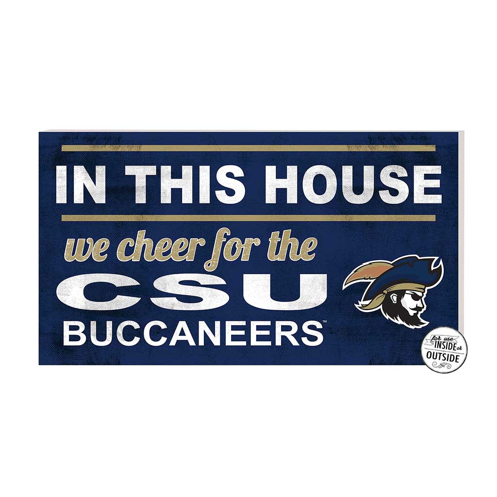 20x11 Indoor Outdoor Sign In This House Charleston Southern Buccaneers