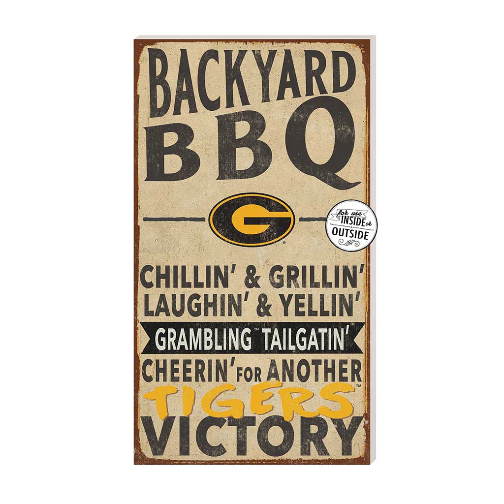 11x20 Indoor Outdoor BBQ Sign Grambling State Tigers