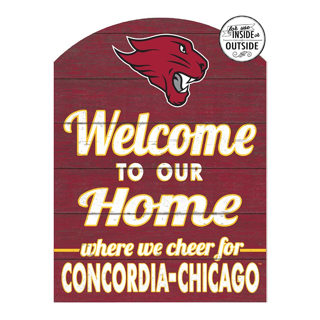 16x22 Indoor Outdoor Marquee Sign Concordia University - Chicago Cougars