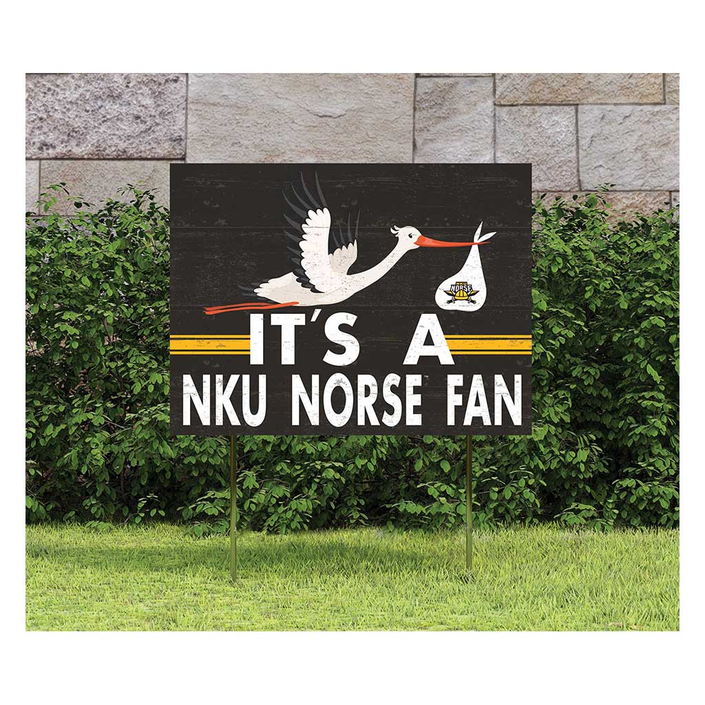 18x24 Lawn Sign Stork Yard Sign It's A Northern Kentucky Norse