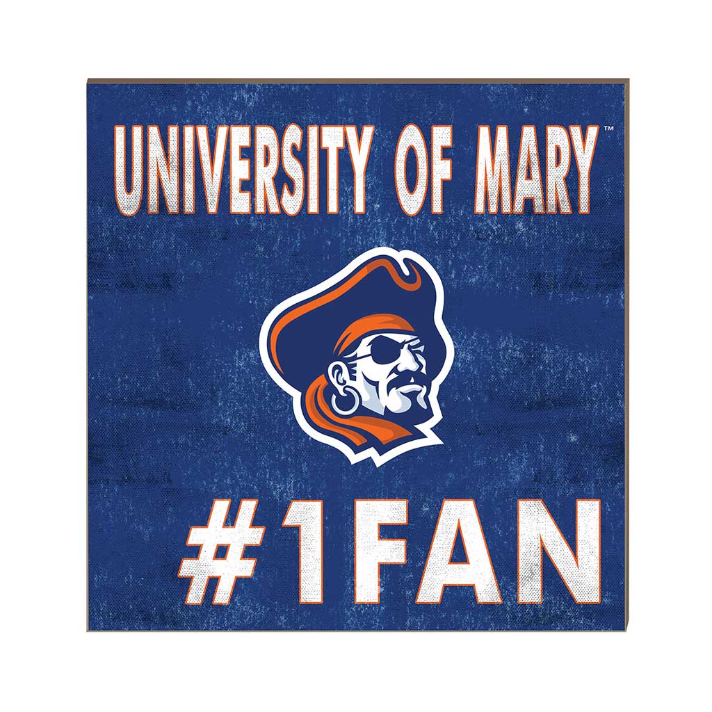 10x10 Team Color #1 Fan University of Mary Marauders
