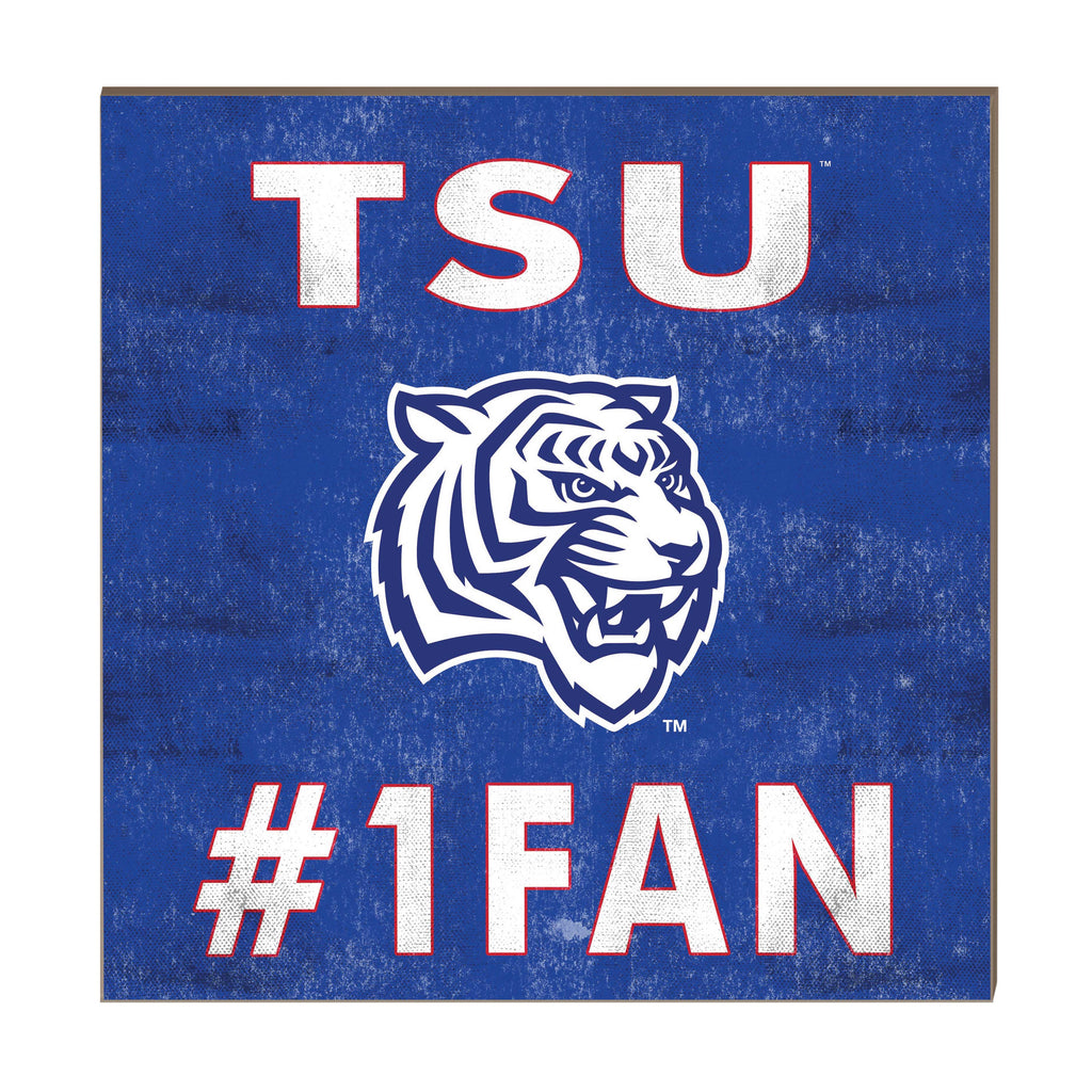 10x10 Team Color #1 Fan Tennessee State Tigers