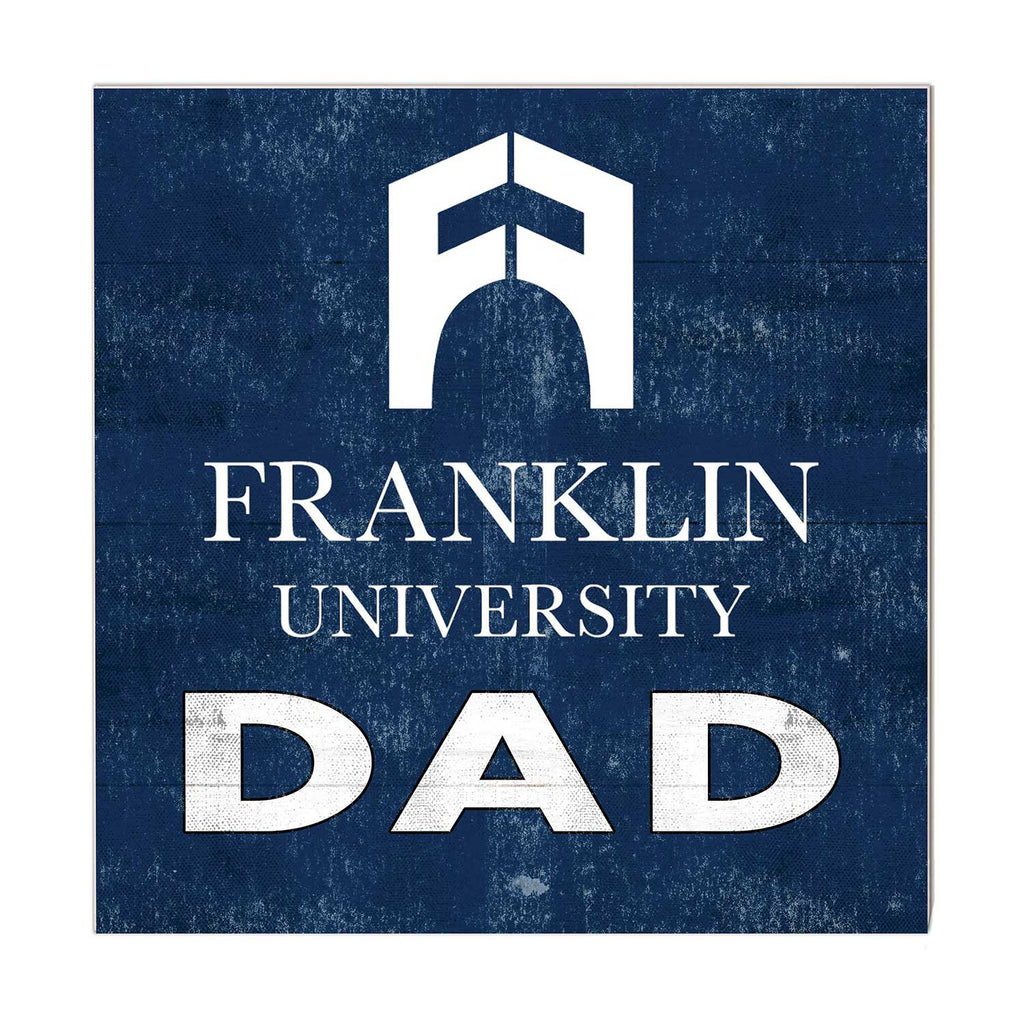 10x10 Team Color Dad Franklin University