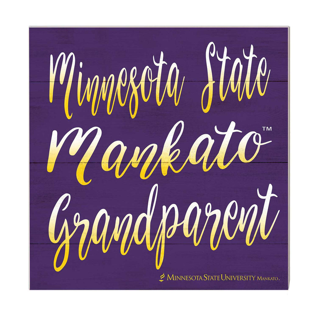 10x10 Team Grandparents Sign Minnesota State - Mankato Mavericks