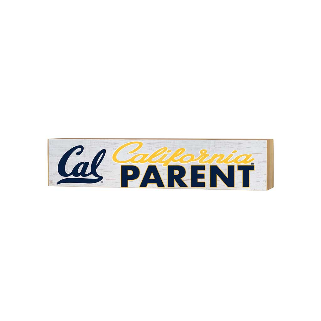 3x13 Block Weathered Parents California Berkeley Golden Bears
