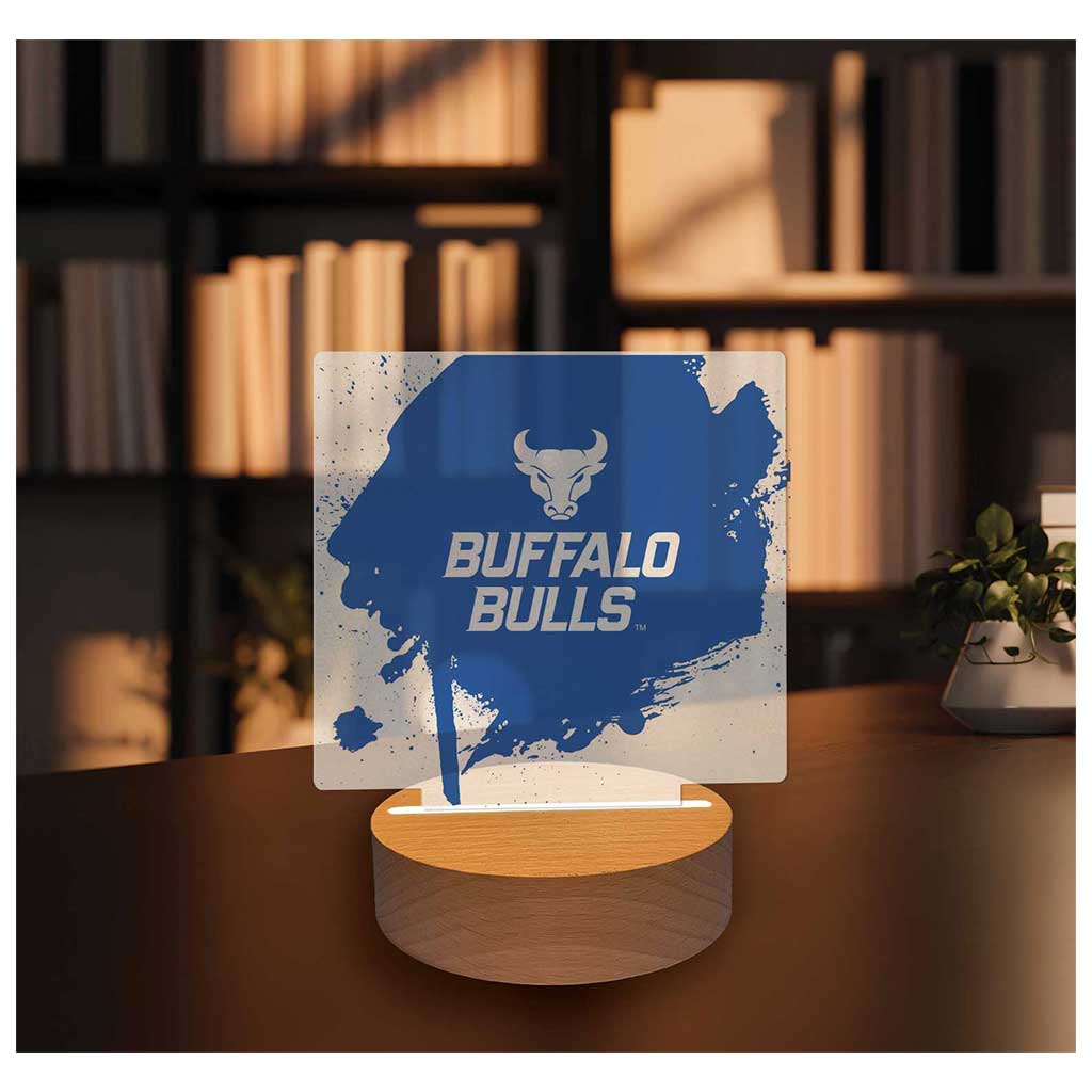 Paint Splash Acrylic Light Up Bundle University at Buffalo Bulls