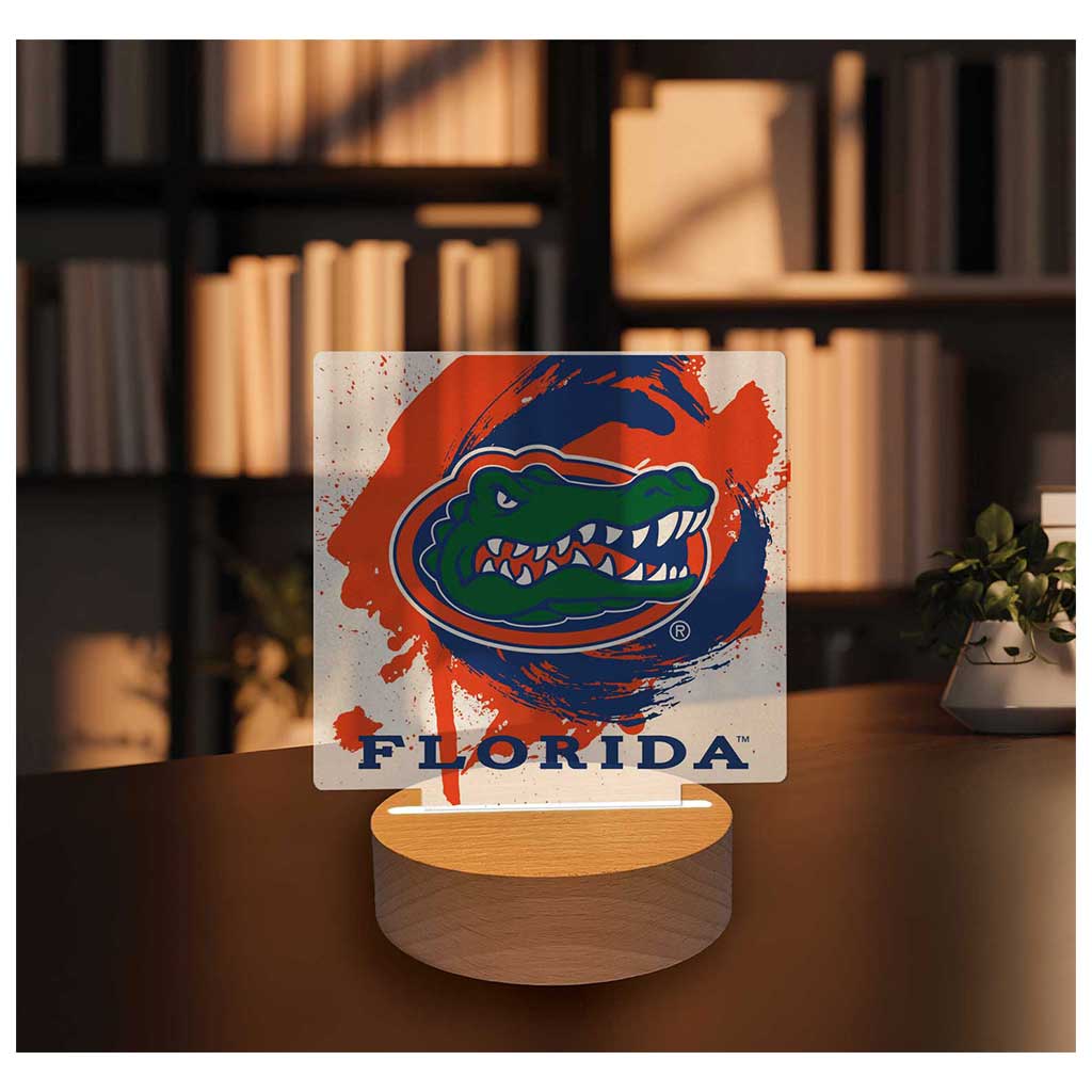 Paint Splash Acrylic Light Up Bundle Florida Gators