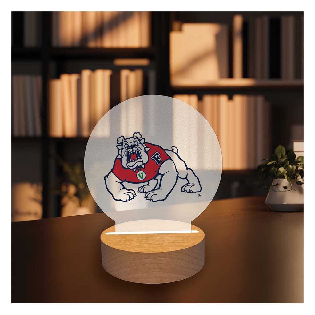 Team Logo Acrylic Light Up Bundle Fresno State Bulldogs