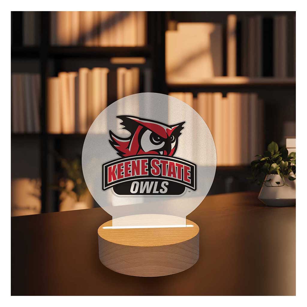 Team Logo Acrylic Light Up Bundle Keene State College Owls