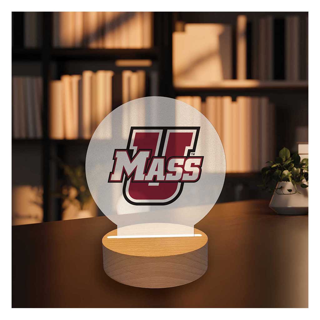 Team Logo Acrylic Light Up Bundle UMASS Amherst Minutemen