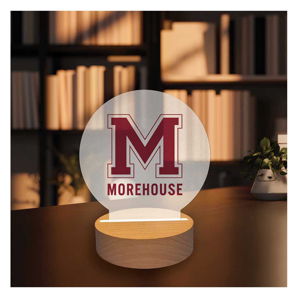 Team Logo Acrylic Light Up Bundle Morehouse College Maroon Tigers