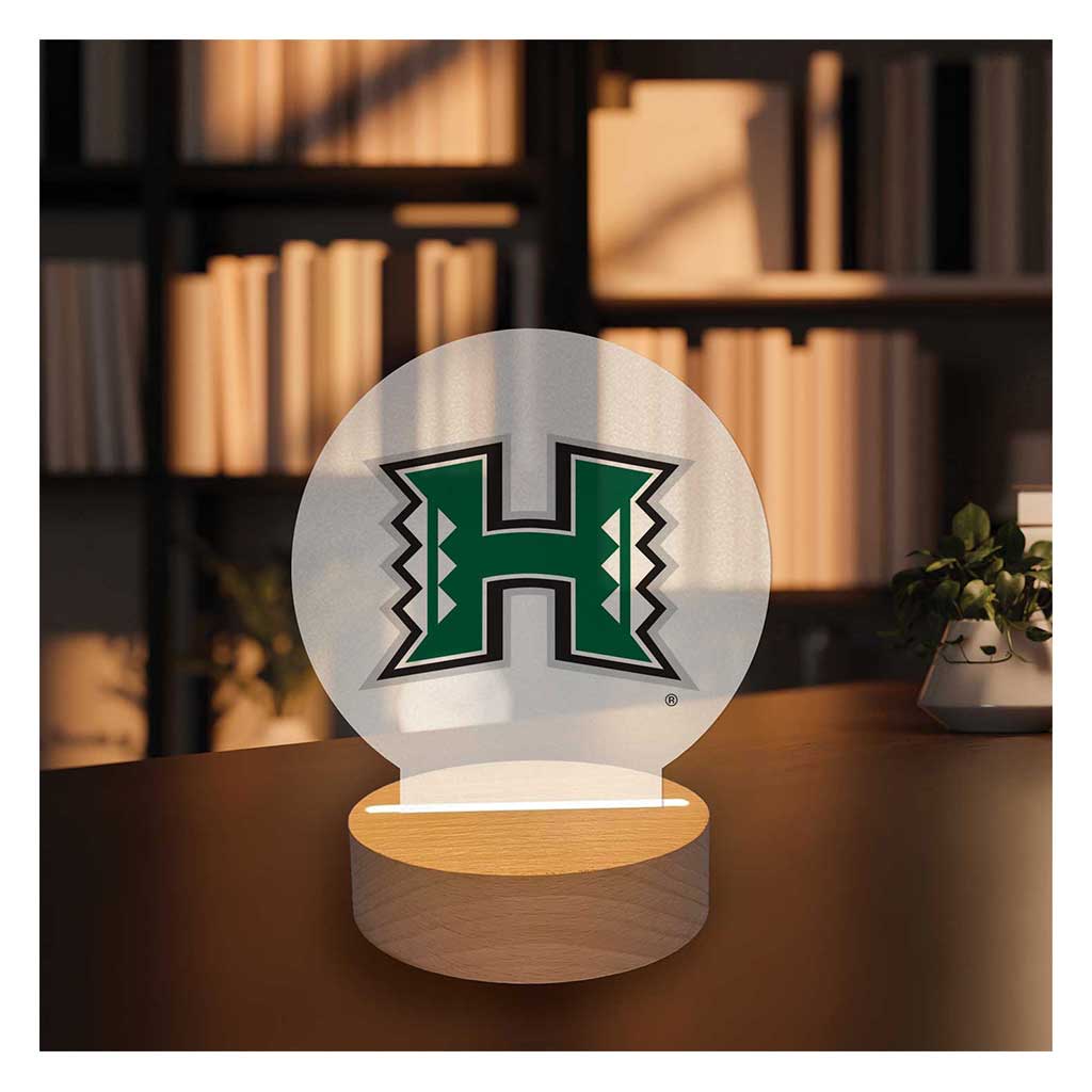 Team Logo Acrylic Light Up Bundle Hawaii Warriors