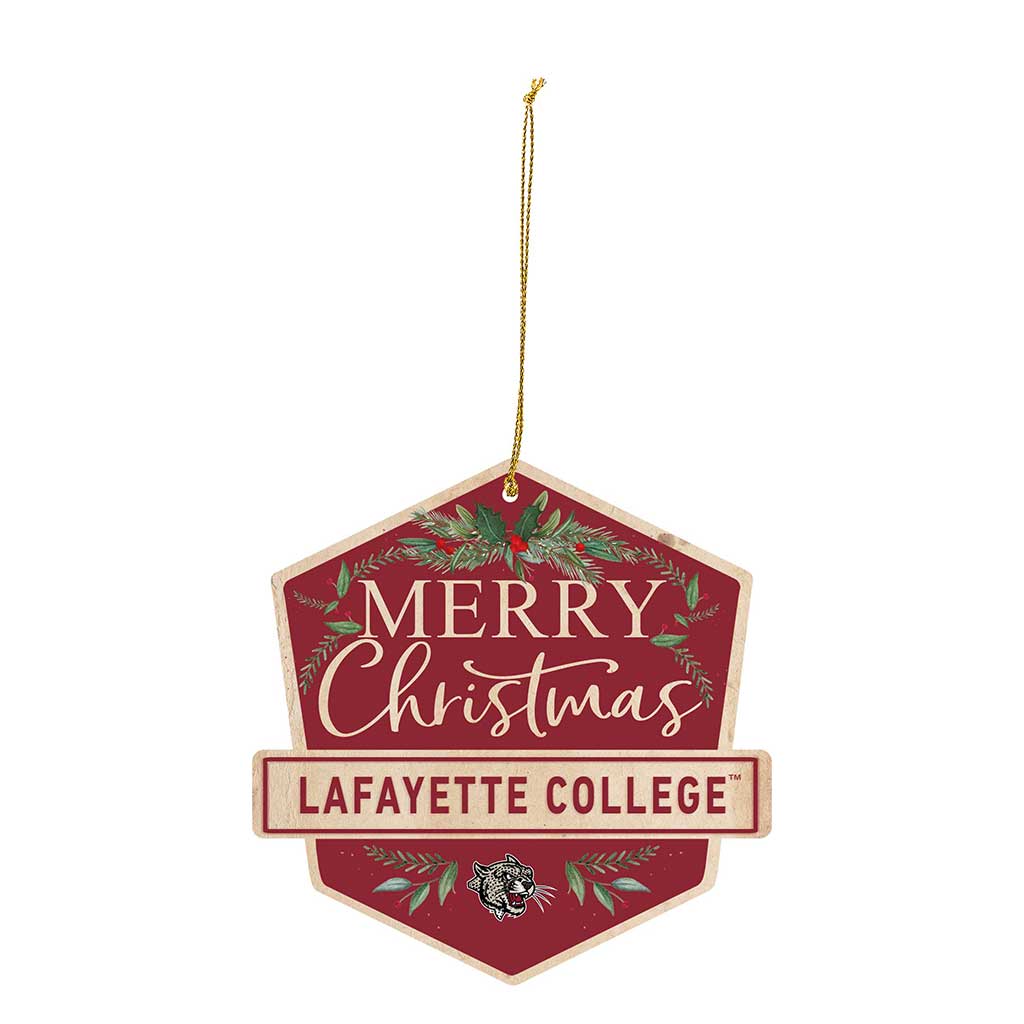 3 Pack Christmas Ornament Lafayette College Leopards