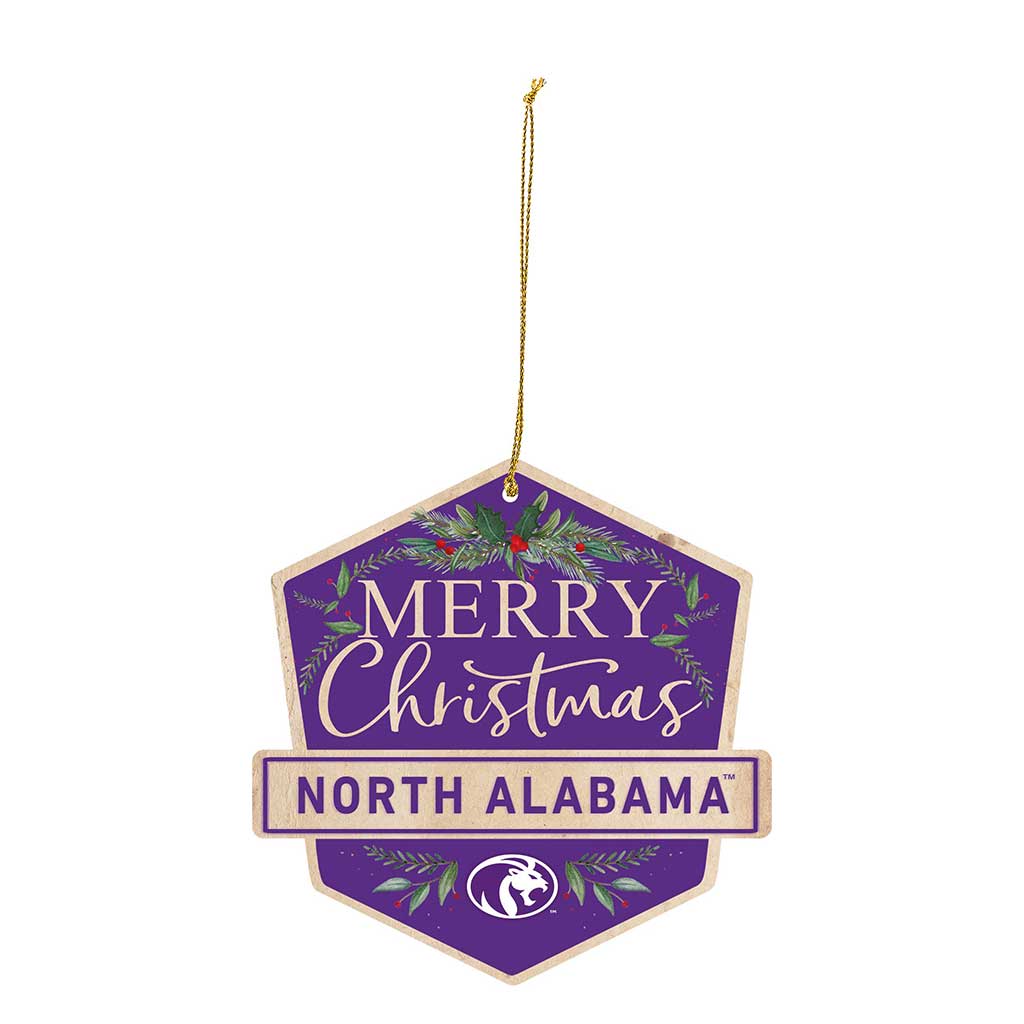 3 Pack Christmas Ornament North Alabama Lions