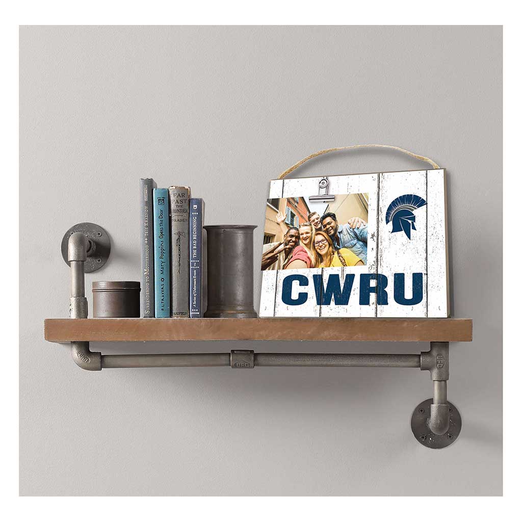 Clip It Weathered Logo Photo Frame Case Western Reserve University Spartans