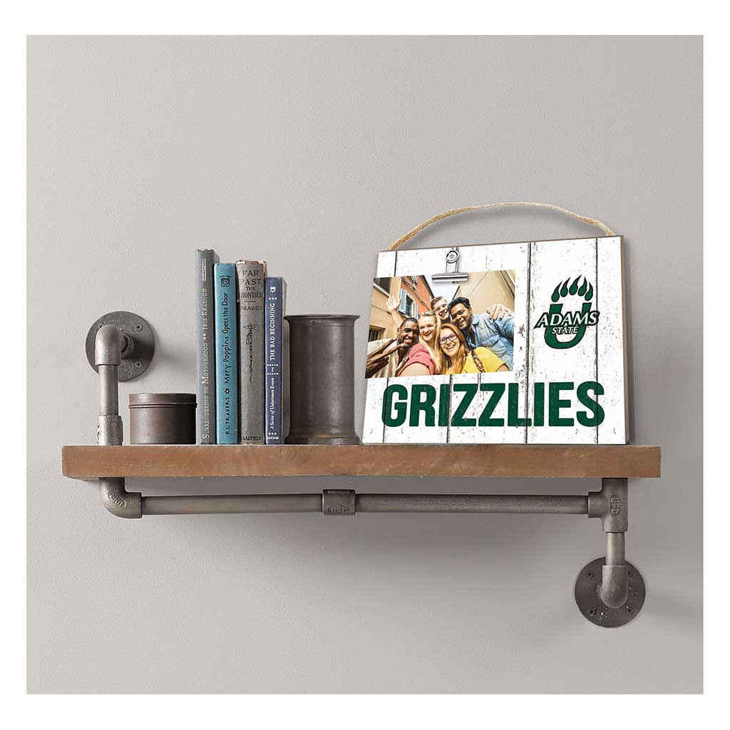 Clip It Weathered Logo Photo Frame Adams State Grizzlies