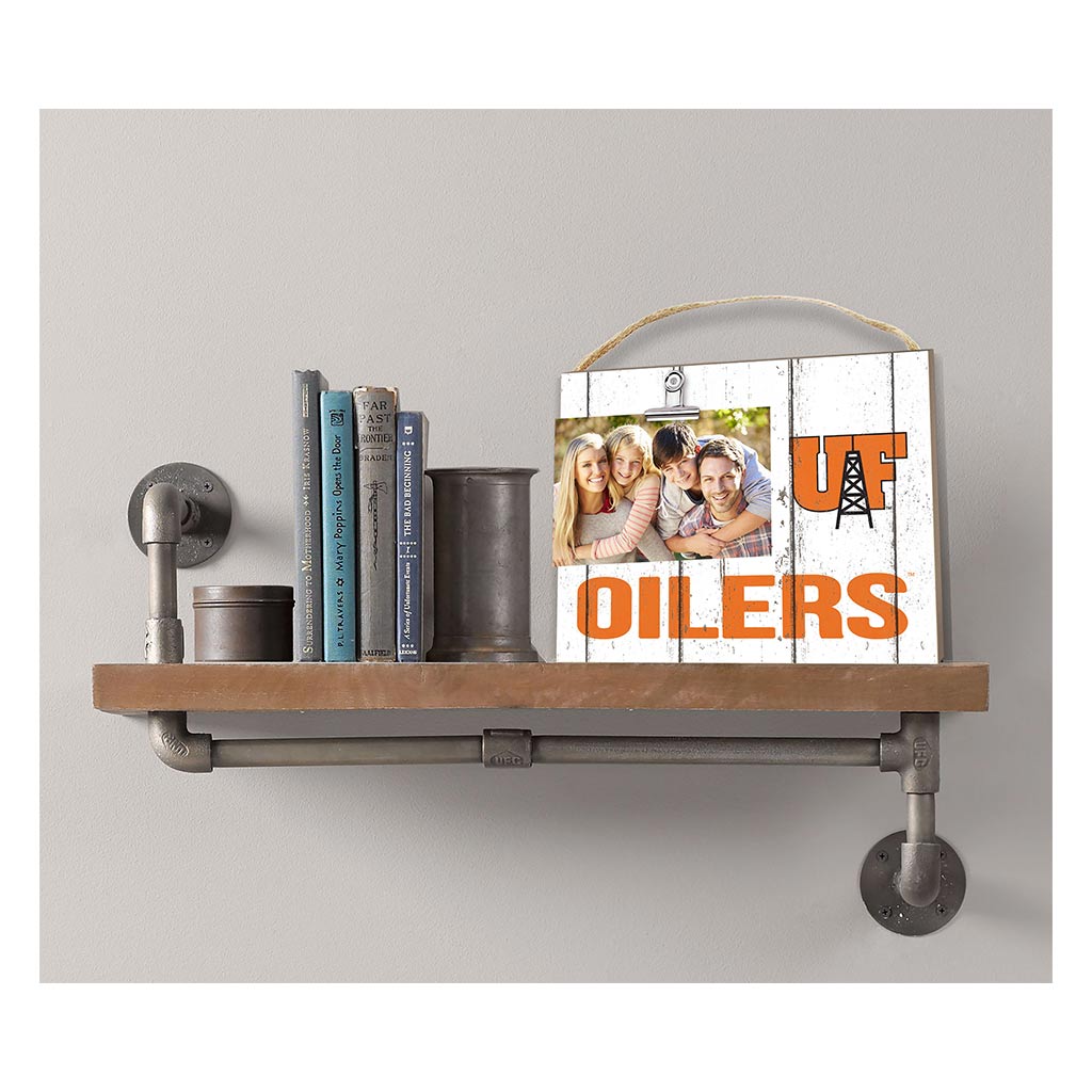 Clip It Weathered Logo Photo Frame Findlay Oilers