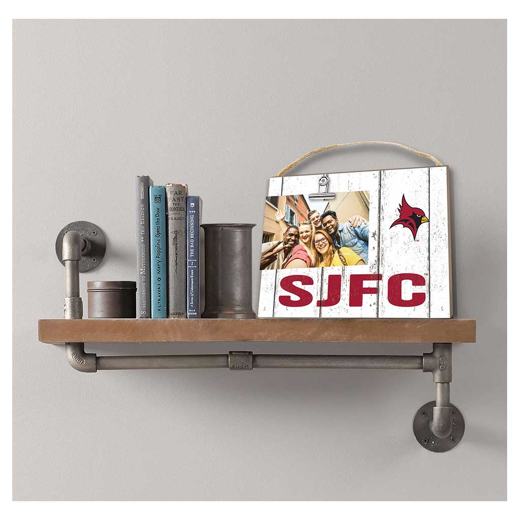 Clip It Weathered Logo Photo Frame St. John Fisher College Cardinals