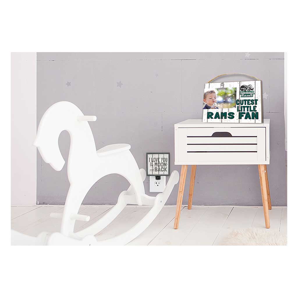 Cutest Little Weathered Logo Clip Photo Frame Farmingdale State College (SUNY) Rams