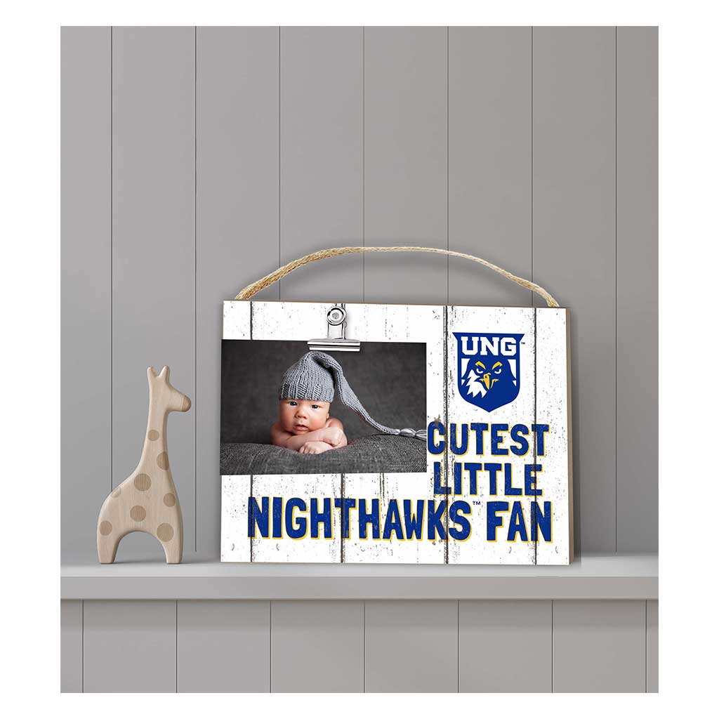 Cutest Little Weathered Logo Clip Photo Frame The University of North Georgia Nighthawks