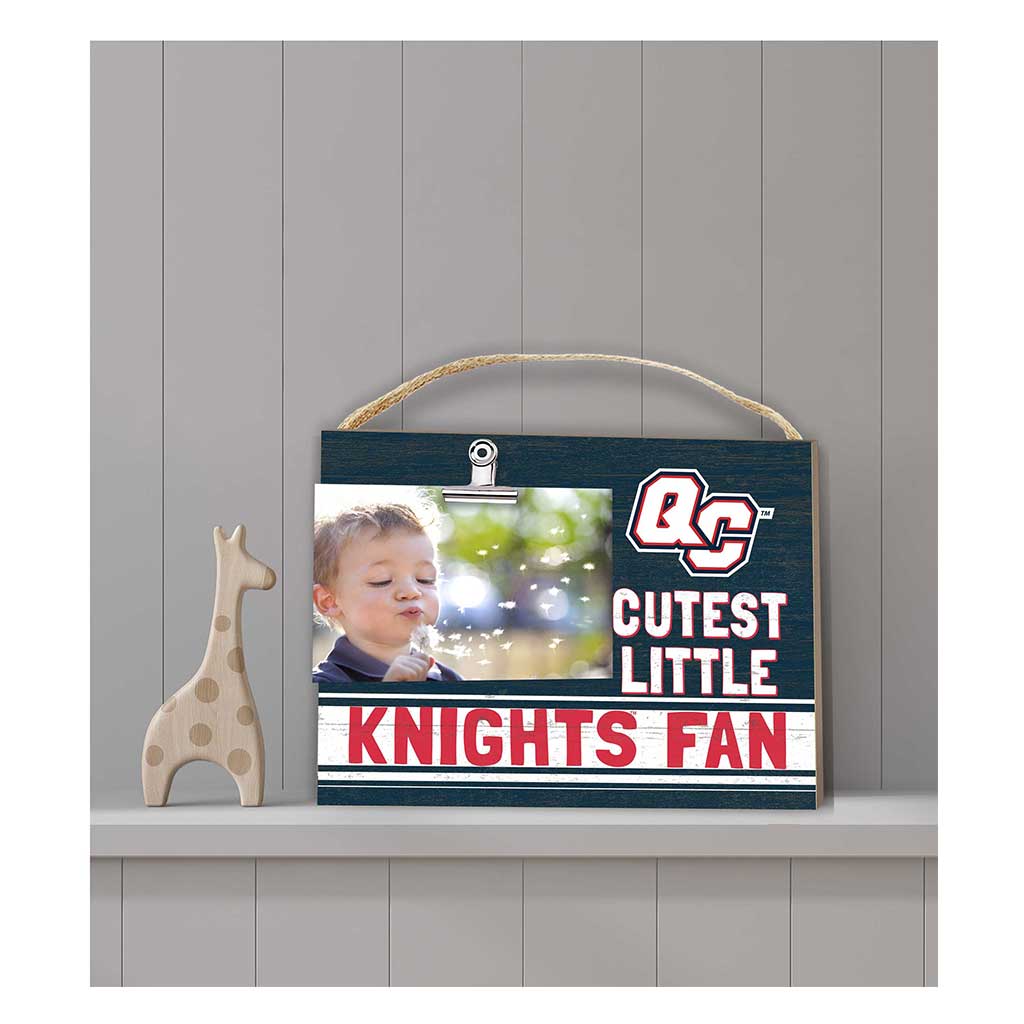 Cutest Little Team Logo Clip Photo Frame Queens College Knights