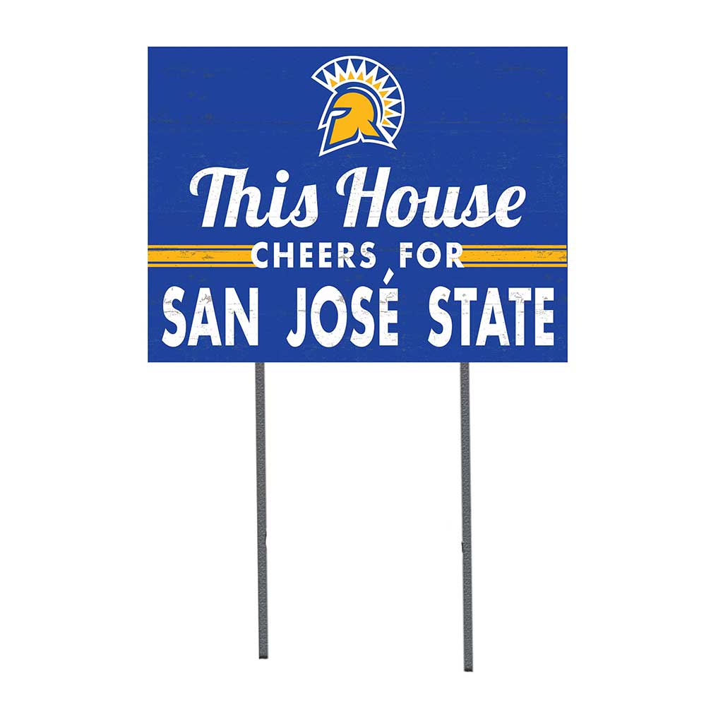 18x24 Lawn Sign San Jose State Spartans