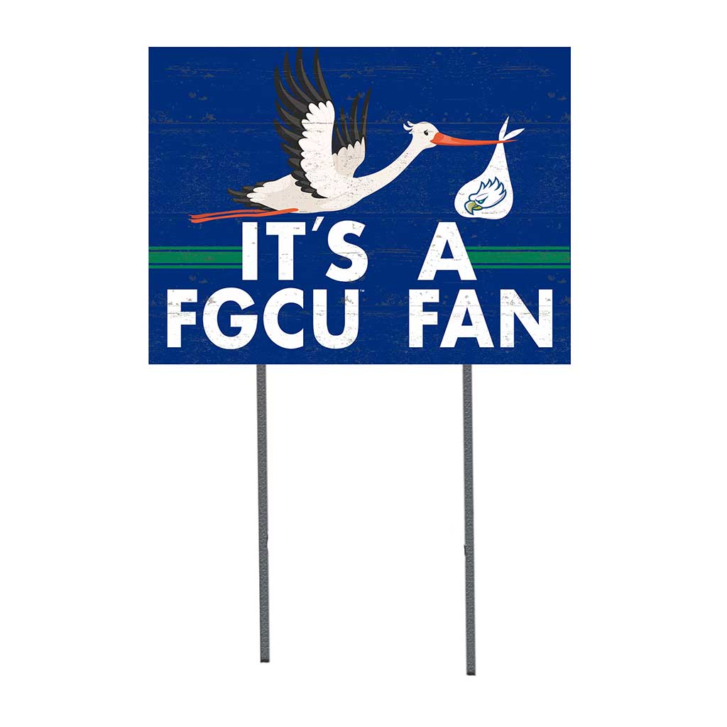 18x24 Lawn Sign Stork Yard Sign It's A Florida Gulf Coast Eagles