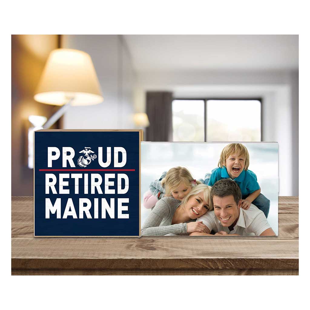 Floating Picture Frame Military Retired Marines