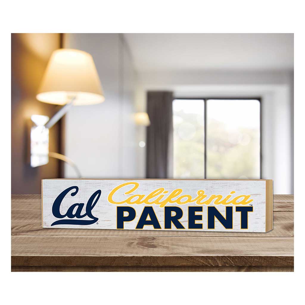 3x13 Block Weathered Parents California Berkeley Golden Bears