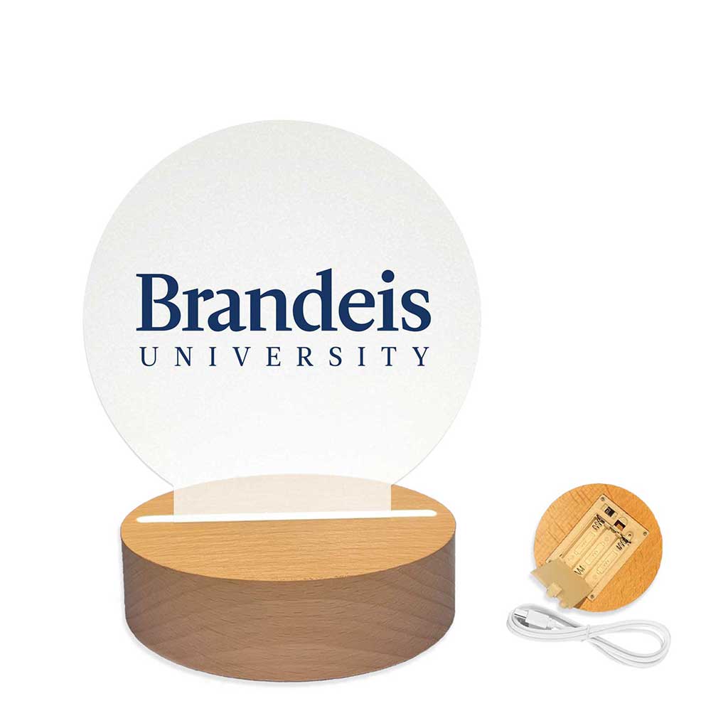 Team Logo Acrylic Light Up Bundle Brandeis Judges