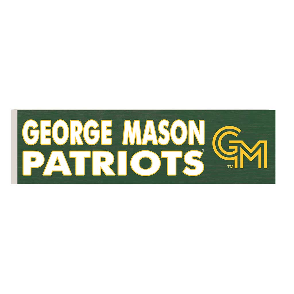 35x10 Indoor Outdoor Sign Colored Logo George Mason Patriots