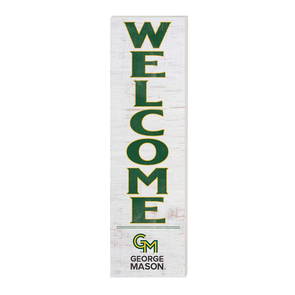 10x35 Indoor Outdoor Sign WELCOME George Mason Patriots