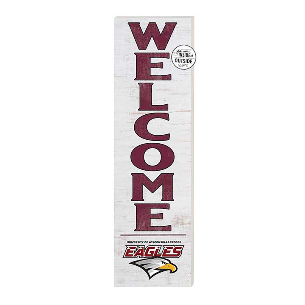 10x35 Indoor Outdoor Sign WELCOME University of Wisconsin La Crosse Eagles