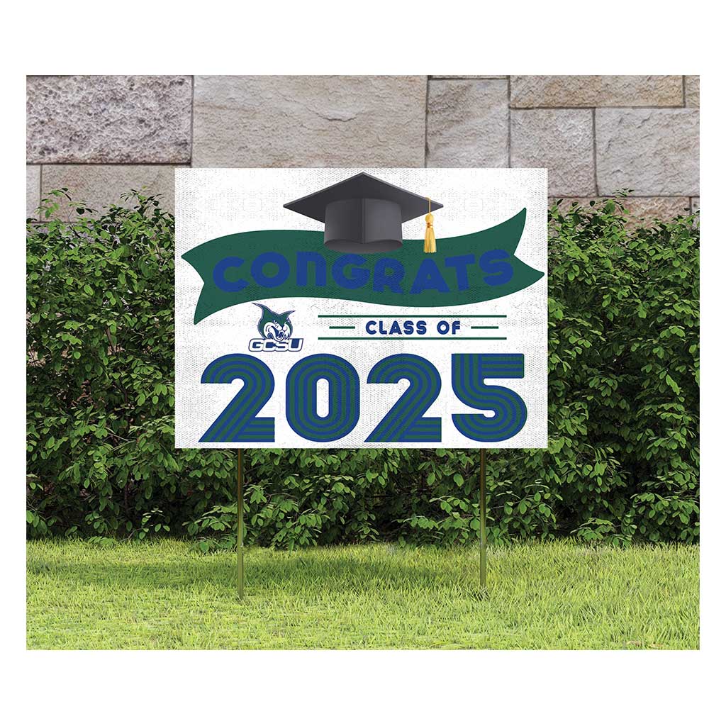 18x24 Georgia College Bobcats Class of 2025 Lawn Sign