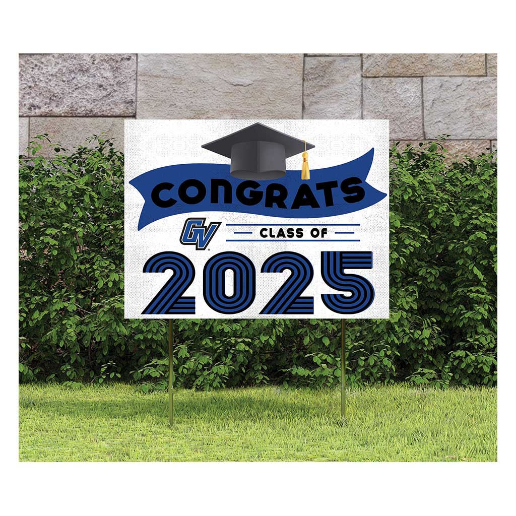 18x24 Grand Valley State Lakers Class of 2025 Lawn Sign