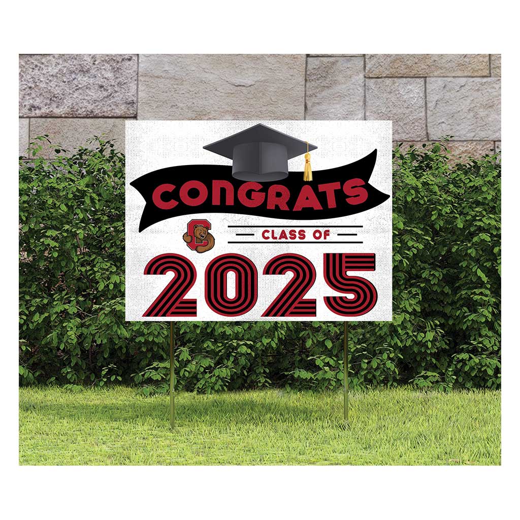 18x24 Cornell Big Red Class of 2025 Lawn Sign